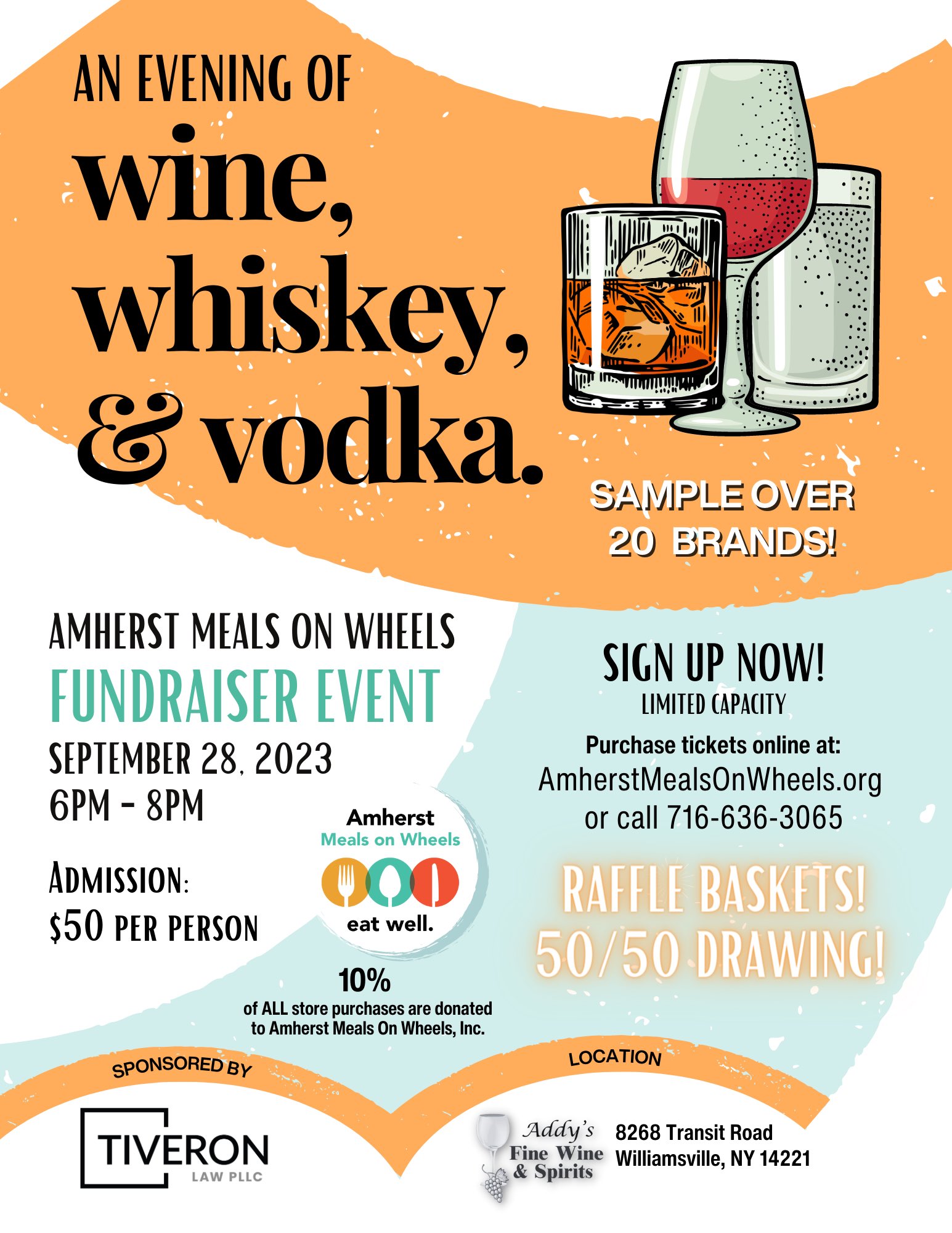 Wine Tasting Flyer – 1 | Amherst Meals on Wheels